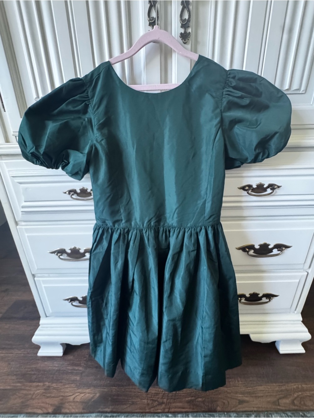 Polo Ralph Lauren Balloon Sleeve taffeta dress
